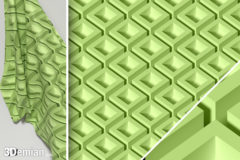 3Demian_pattern04_3Dabstract2Green